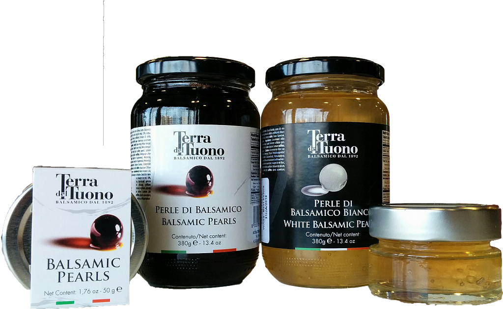 Balsamico Parels Nero & Bianco Balsamico Parels Nero & Bianco